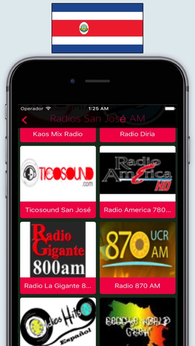 Radios Costa Rica / Emisoras de Radio en Vivo FM screenshot 3