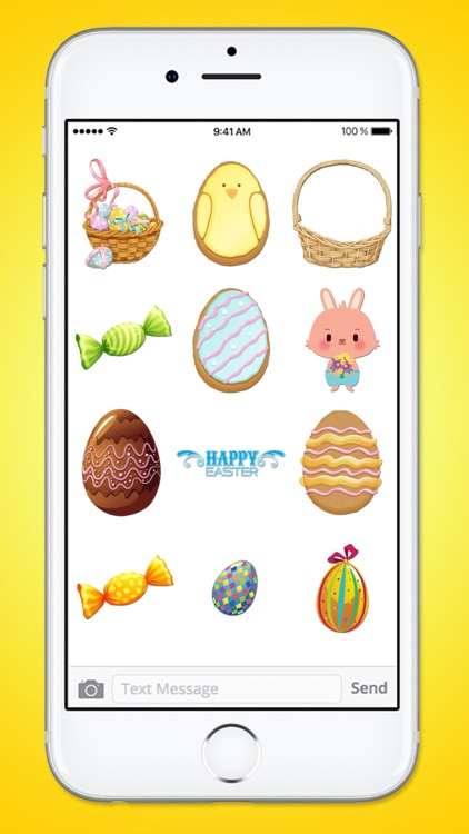 Happy Easter Basket Sticker Pack