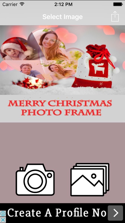 Merry Christmas HD Photo Frame And Pic Collage