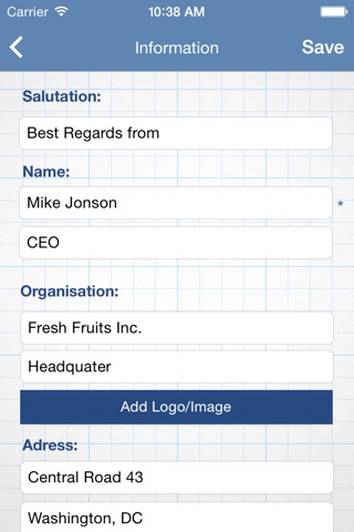 CI-Signature Lite screenshot 3