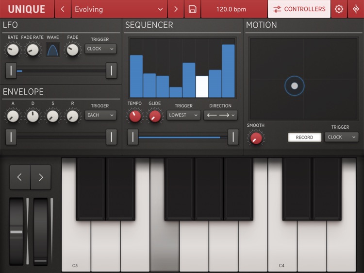 Unique for iPad - Analog Synth