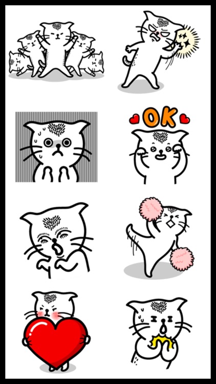 Funny Cat Sticker Pack screenshot-3