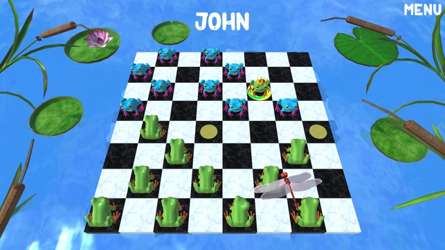 Frog Checkers 3D(圖1)-速報App