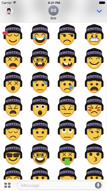 Colorado Baseball Stickers & Emojis screenshot-4