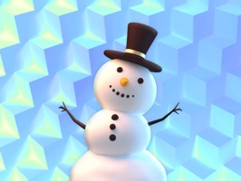 Snowman! Cute 3D Emoji Stickers for iMessage