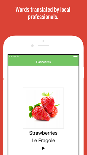 Italian Flashcards with Pictures