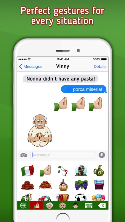 Italian Emoji - Italian Emojis, Stickers and Gifs screenshot-3