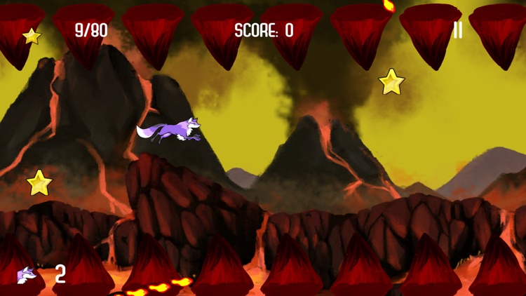 Jumpy Fox - Run and Shoot them up! screenshot-0