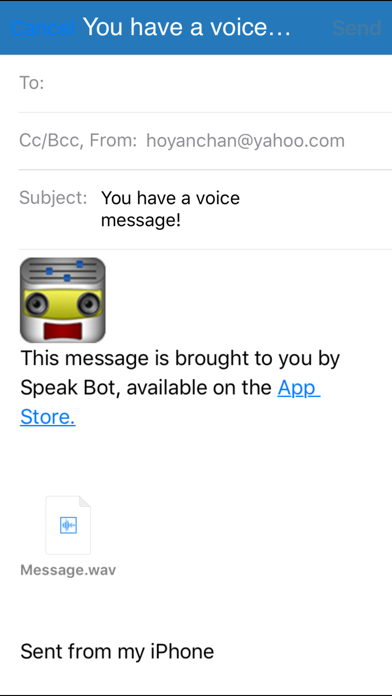 How to cancel & delete Speak Bot from iphone & ipad 3