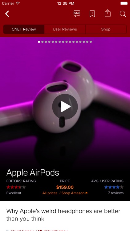 CNET - Best Tech Reviews, News, Video, and Deals