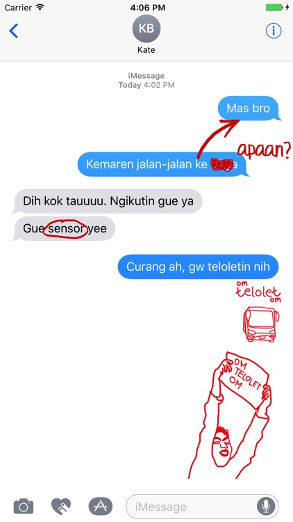 Coret PRO - Stiker Indonesia untuk mencoret