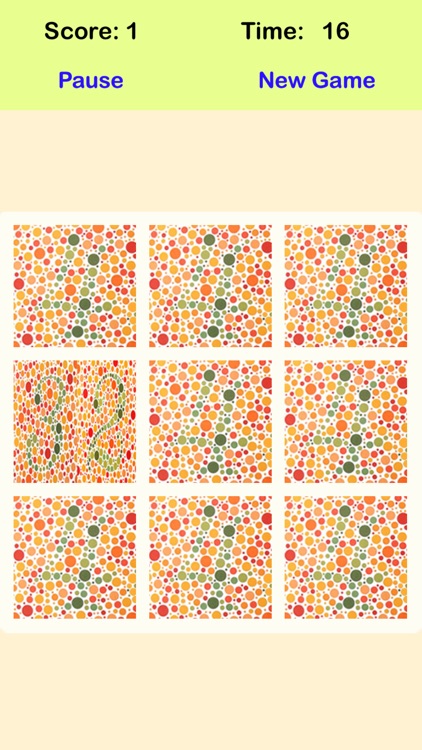 Puzzle Tap - Color Blind Number