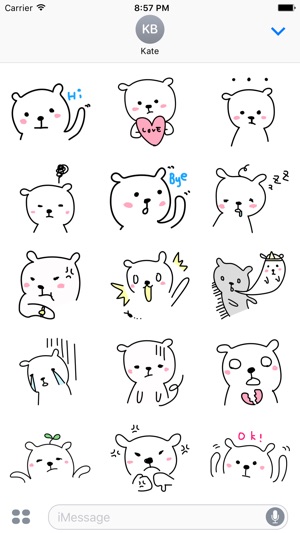 BearMoji. Stickers by Design111(圖3)-速報App