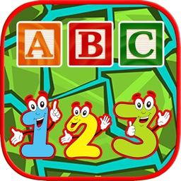 ABC Letter and 123 Number Memory Match for Kids