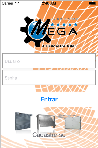 Mega App - Portões Automáticos screenshot 2