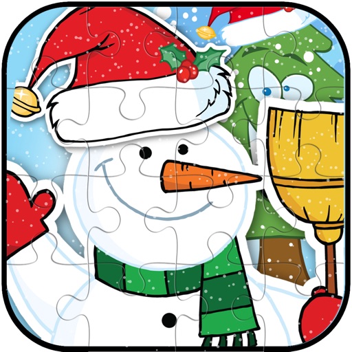Christmas Santa Jigsaw Puzzle Game Free For Kids icon