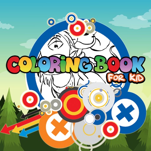 Colour Books Friendly for Diddl Mouse and Friends iOS App
