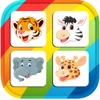 Magic Planet Animal Puzzles Matching For Kids