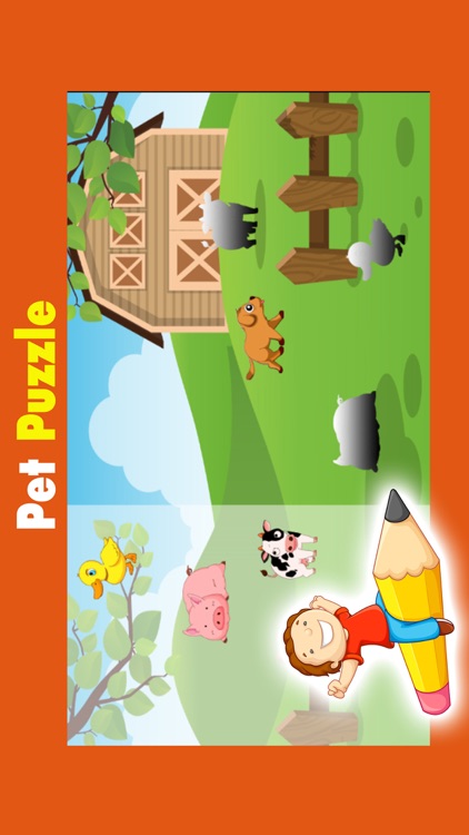 Educational animal with puzzle games