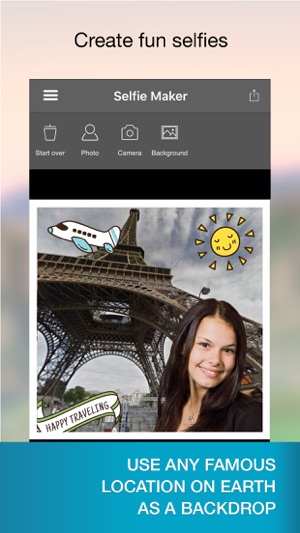 Selfie Maker - fake location with landmark photos(圖1)-速報App