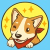 Cute Corgi Dog Sticker