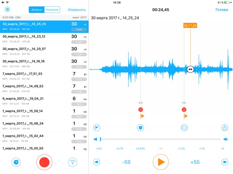 Voice Recorder PRO - Recording screenshot 3