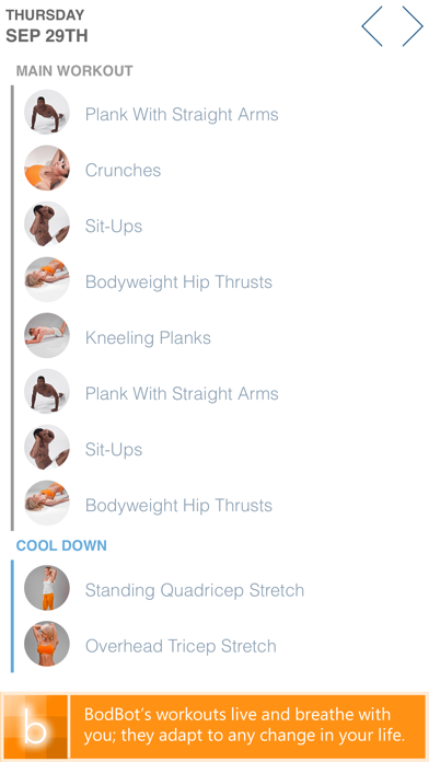 Rep Counting Interval Trainer by Bodbot screenshot 2