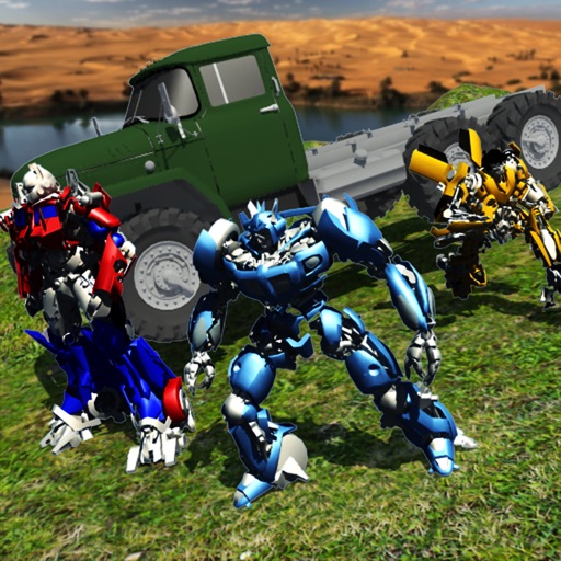 Robot Transporter Truck 3D iOS App