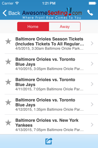 AwesomeSeating - Buy Tickets for Sports, Concerts screenshot 3