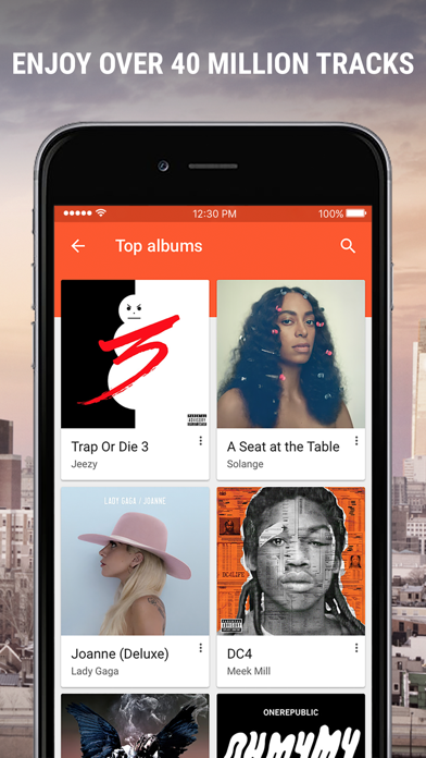 Google Play Music screenshot1