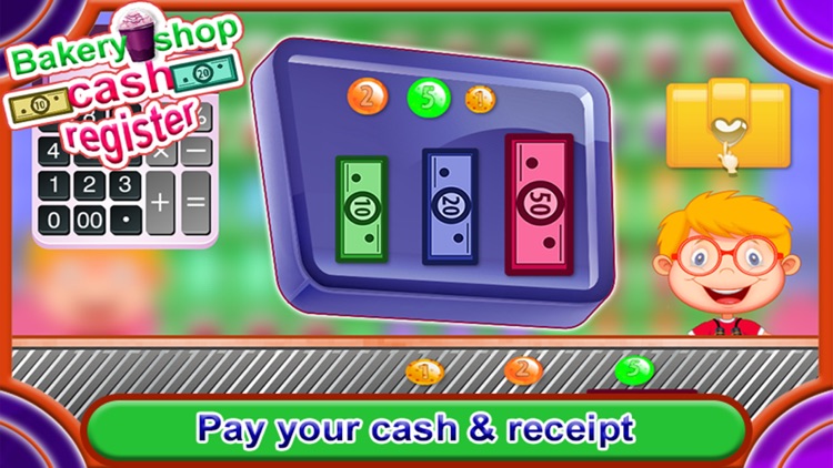 Bakery Shop Cash Register & Supermarket Game screenshot-4