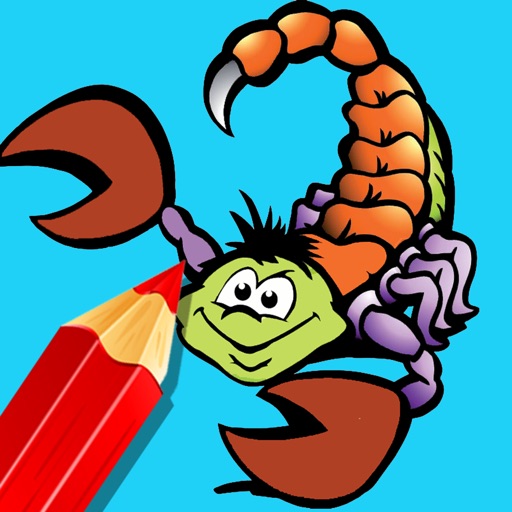 Coloring Pages Scorpion Games For Kids