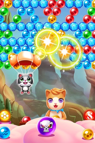 Witch Puzzle Kitty Cat Pop: Bubble Shooter Games screenshot 4