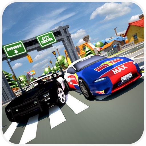 Smash cop police car chase 911