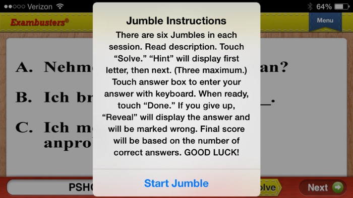 CLEP German Prep Flashcards Exambusters