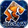 Deep underwater world jigsaw puzzle games toddlers