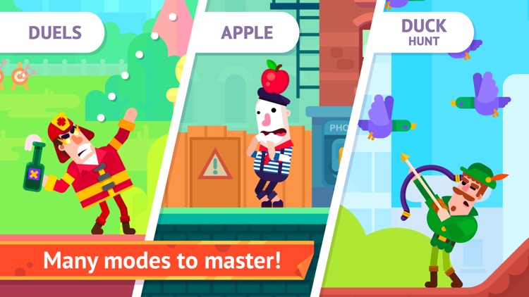 Bowmasters - Top Multiplayer Bowman Archery Game screenshot-4
