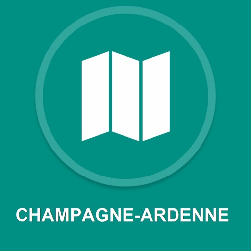 Champagne-Ardenne, France : Offline GPS Navigation icon