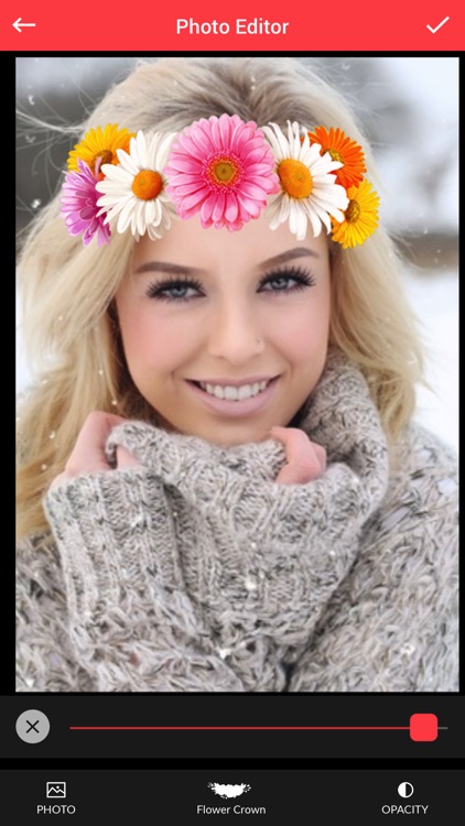 Flower Crown Photo Editor - Flower Crown Stickers screenshot-4