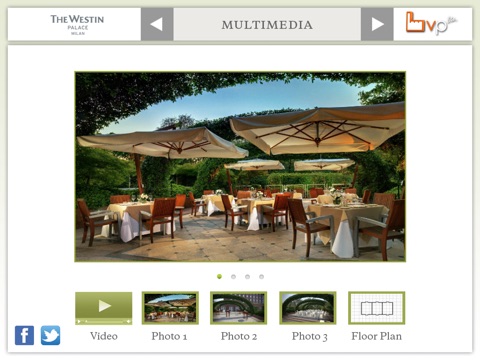 VPliteWestinMilan screenshot 2