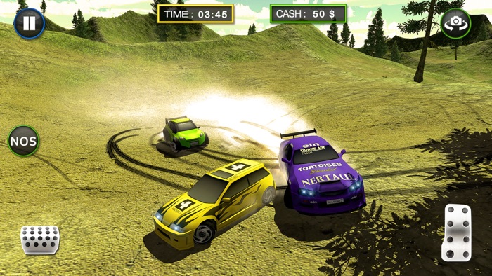 Suv 4x4シミュレータの運転