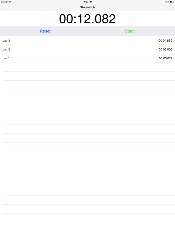 Stopwatch - Simple To Use Stopwatch To Track Time