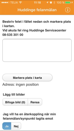 Huddinge felanmälan(圖1)-速報App