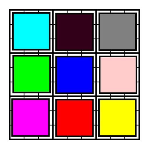 One Block Color Sudoku Icon