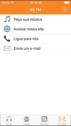 R&aacute;dio 93 FM Captura de tela 3