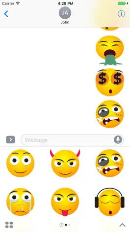 Game screenshot Emoji & Emoticons Stickers For iMessage mod apk