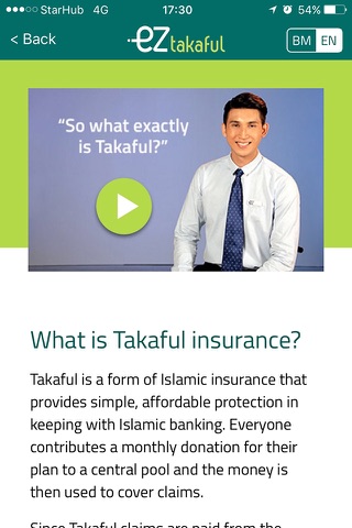 EZTakaful screenshot 2