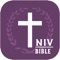This app comes preloaded with the NIV Bible, and other languages(KJV, RSV, ASV, NASV, NRSV & Chinese Union Version) can be purchased within this app (no internet connection required)