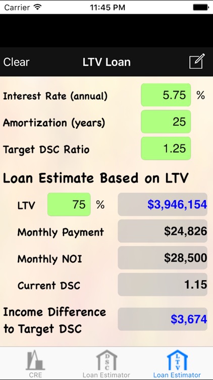 CRE: Commercial Real Estate Calculator screenshot-3