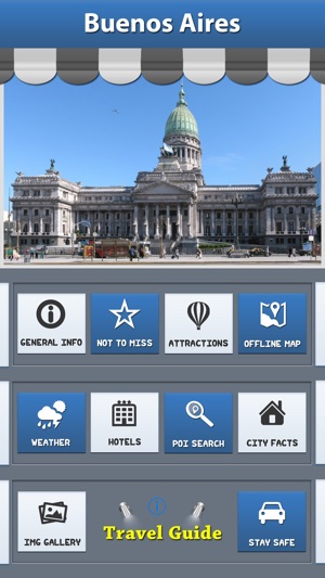 Buenos Aires Offline Map Travel Explorer(圖1)-速報App